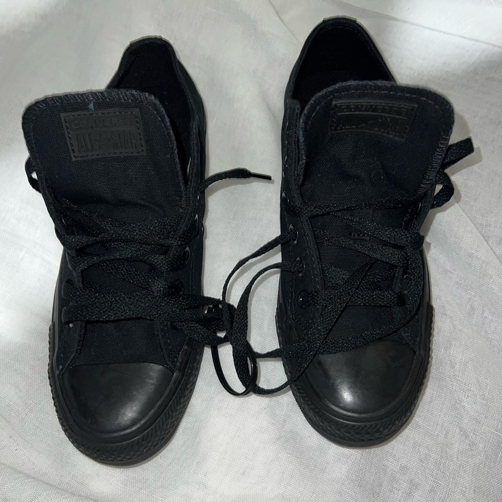 Converse Unisex All Black Sneakers